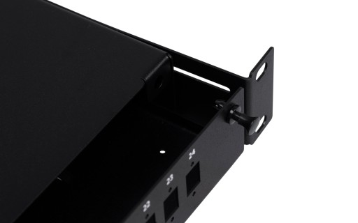19-дюймовая оптоволоконная распределительная коробка 1U 12xSC Duplex
