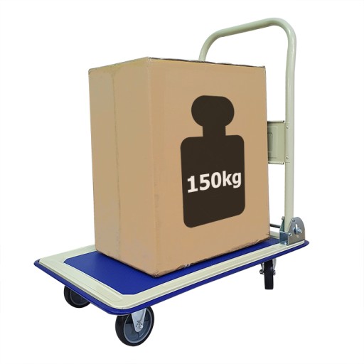 Składany wózek PLATFORMOWY TRANSPORTOWY magazynowy 150kg PH1501
