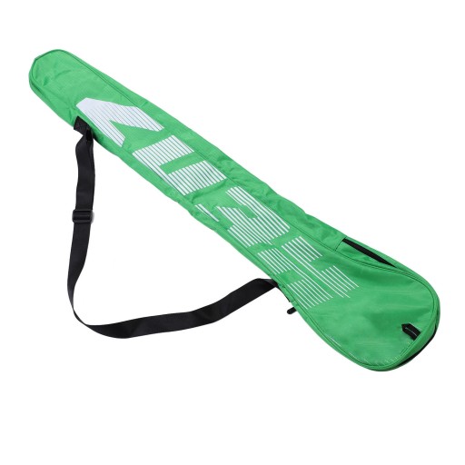 Torba na kije do lacrosse Zielona, mieszcząca 3 kije. Torba do ST