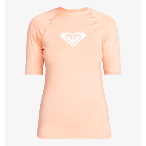 Roxy SS Whole Hearted UPF 50 Рашгард Суфле 2024 M Футболка с короткими рукавами