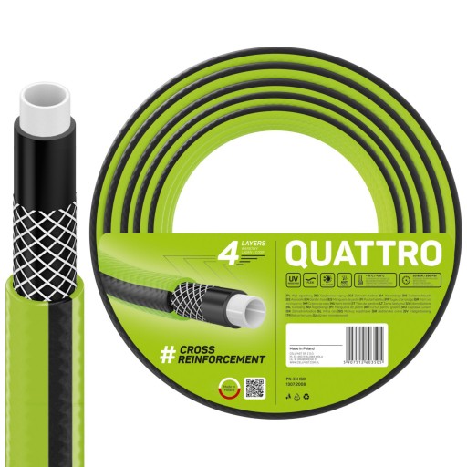 CELLFAST WĄŻ OGRODOWY 4-WARSTWOWY 20bar 3/4'' 25M