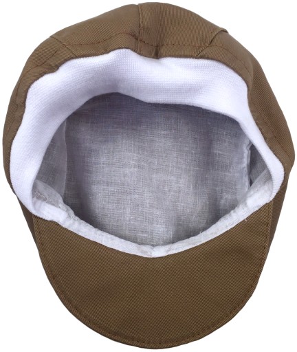 Кепка CAP, коричневая хлопковая кепка, 86 см + 12 м