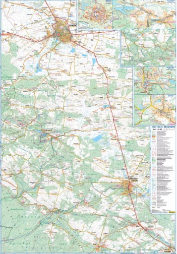 РОЗТОЧЕ-СРОДУВ ламинированная карта КОМПАС 2021