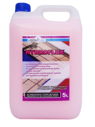 HYDROFLUX PLASTYFIKATOR USZCZELNIACZ DO BETONU 5 L