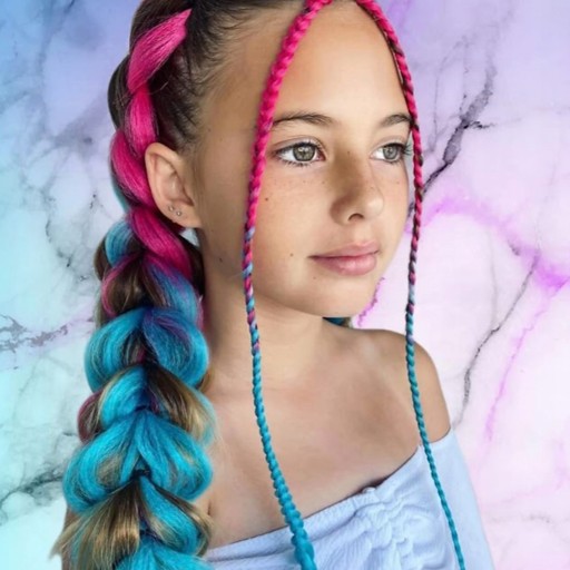 Синтетические волосы COLOR NEON OMBRE BRIDGES B41