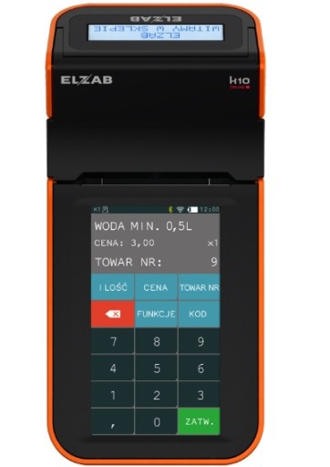 ELZAB K10 ОНЛАЙН-КАССА BT WIFI РУЛОННАЯ ФИСКАЛИЗАЦИЯ ПРОГРАММИРОВАНИЕ КАССОВОГО АППАРАТА