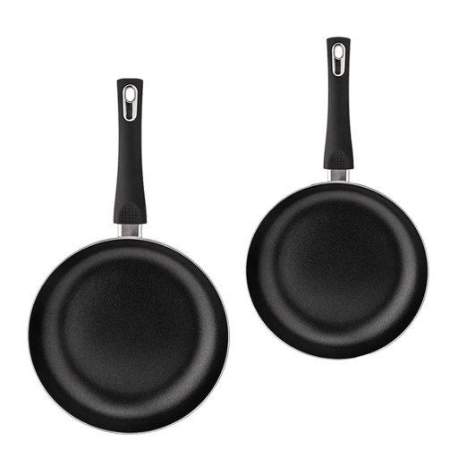 Zestaw patelni 24/28 cm Patelnie indukcja nieprzywierające Valdinox Enzo