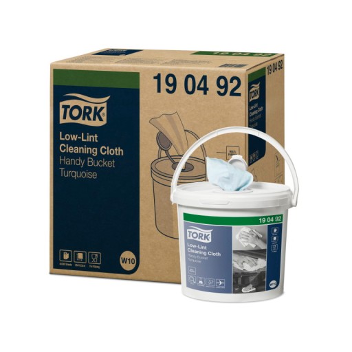 Tork 190492 Нетканая ткань для протирки в ведре W10