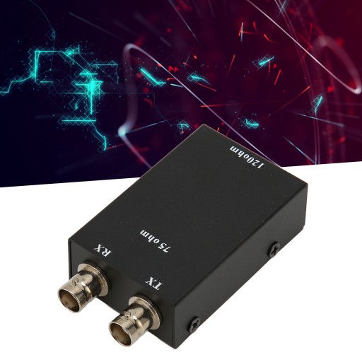 Распространение адаптера Ethernet от 75 Ом BNC до 12 Ом RJ45