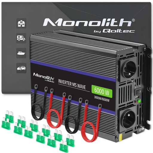 Преобразователь напряжения Monolith 6000 MS Wave |||