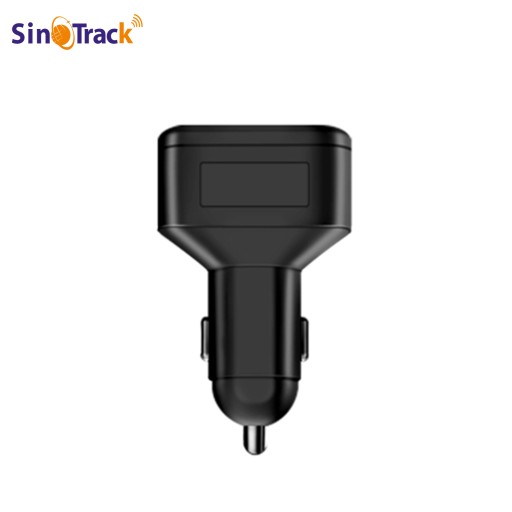 LOKALIZATOR GPS SINOTRACK ST909 APP DO GNIAZDA ZAPALNICZKI ŁADOWARKA 2x USB