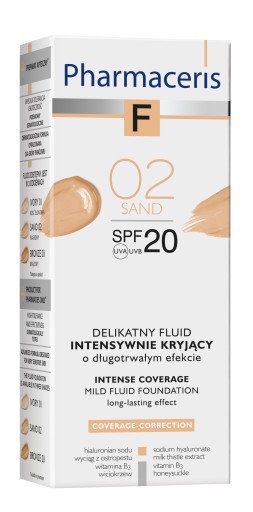 PHARMACERIS F FLUID ИНТЕНСИВНОЕ ПОКРЫТИЕ 02 ПЕСОК