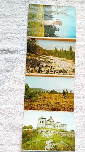 Серия красочных фотографий Свентокшиских гор. Туристический сувенир. ПРЛ.