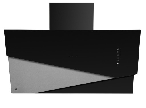 НАСТЕННАЯ ВЫТЯЖКА CIARKO DESIGN TRIO, ЧЕРНЫЙ/INOX