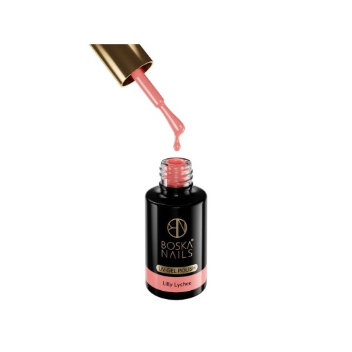 BOSKA NAILS гибридный лак для ногтей маникюр и педикюр Lilly Lychee 453