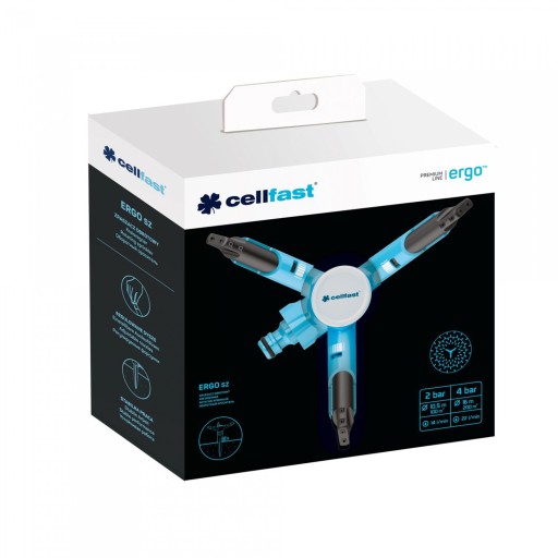 СПРИНКЕР САДОВЫЙ СО СПИНКОМ Cellfast ERGO LINE
