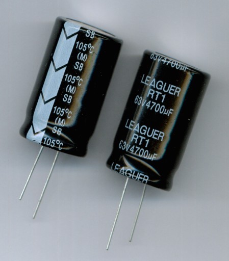 4700uF 63V 4700 µF 63 V LEAGUER (2 ШТ) ЭЛЕКТРОЛИТИЧЕСКИЙ КОНДЕНСАТОР
