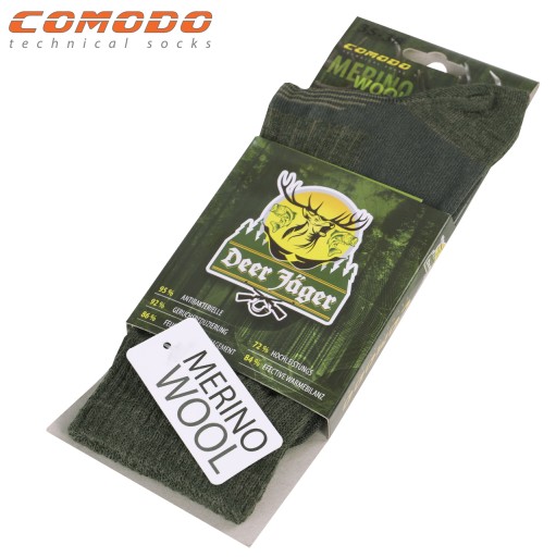 МУЖСКИЕ ЛЕТНИЕ ОХОТНИЧЬИ НОСКИ МЕРИНОСОВЫЙ COMODO