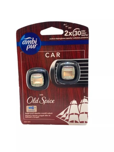 Автомобильный освежитель воздуха AMBI PUR Old Spice 2 шт.