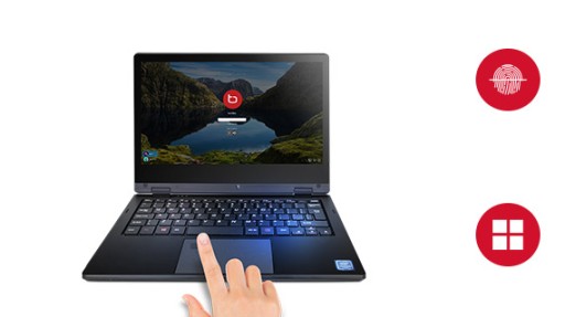 techbite Arc 11.6 128 ГБ Win10 PRO сенсорный ноутбук