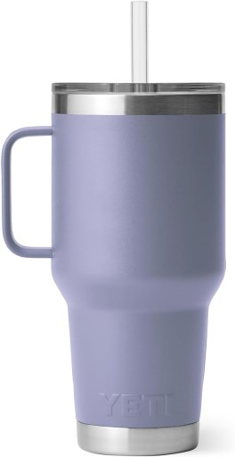 YETI Rambler Соломенная чашка на 35 унций, с вакуумной изоляцией, сталь