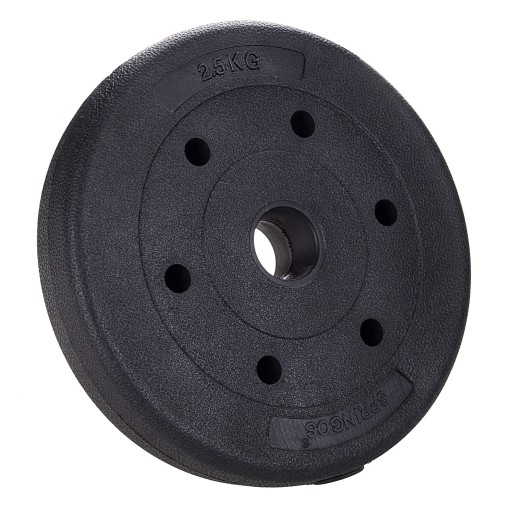 OBCIĄŻENIE ZESTAW TALERZE 2x2,5kg OBCIĄŻENIA KOMPOZYTOWE BITUMICZNE 29mm