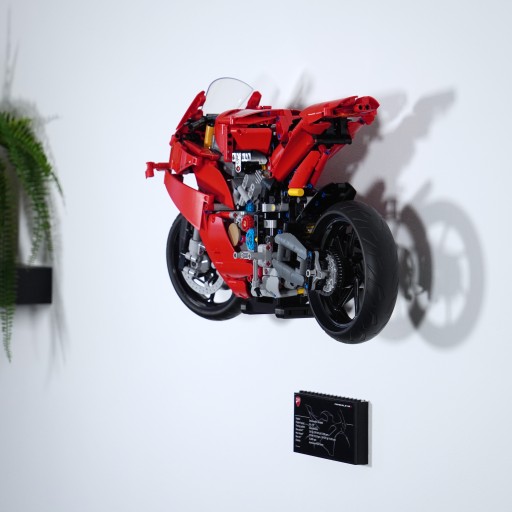 Ducati Panigale V4 S 42202 - Настенная вешалка для мотоциклов LEGO