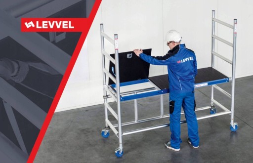 LEVVEL EasyGate 3 м алюминиевые передвижные леса