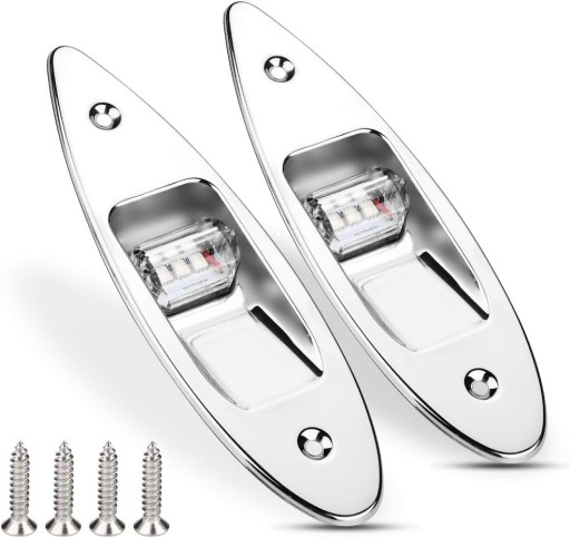 Lampy nawigacyjne LED 120 ° wpuszczane