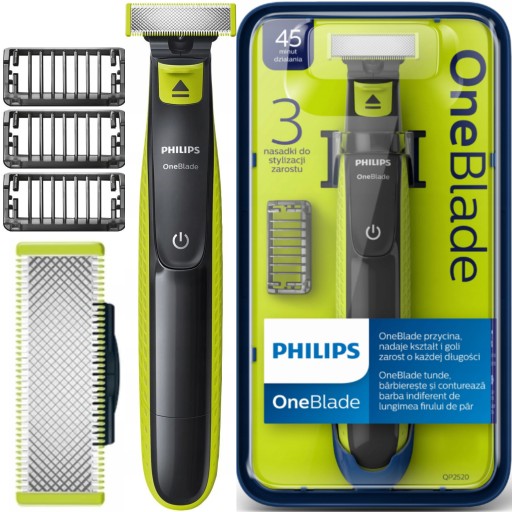 ШАРВЕР PHILIPS Oneblade QP2520/20 +3 НАСАДКИ!