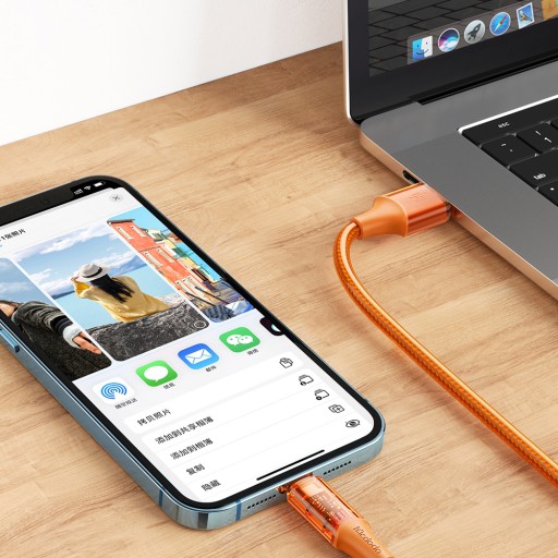 MCDODO USB-C КАБЕЛЬ LIGHTNING ДЛЯ БЫСТРОЙ ЗАРЯДКИ 36 Вт, 1 М ДЛЯ IPHONE 11 12 13 14