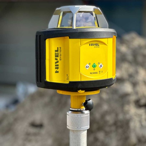 NIVEL SYSTEM NL500G ЛАЗЕРНЫЙ УРОВЕНЬ, ШТАТИВ, НАШИВКА