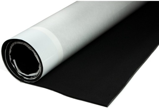 Uszczelka z mikrogumy czarnej płyta arkusz 8x500x1000mm