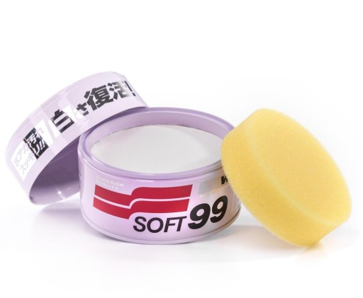 Набор Soft99 White Soft + Очиститель + 3 микрофибры