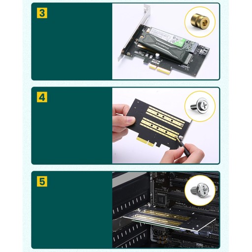 2 шт. Карта расширения UGREEN CM302