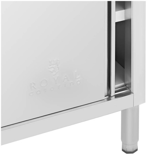STÓŁ Z SZAFKĄ BLAT ROBOCZY 100x50 cm UDŹWIG 285 kg