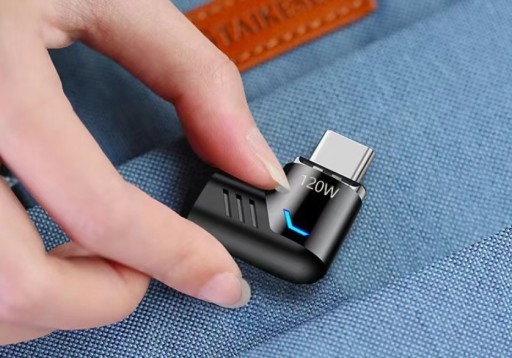 Магнитный переходной кабель USB типа C мощностью 120 Вт