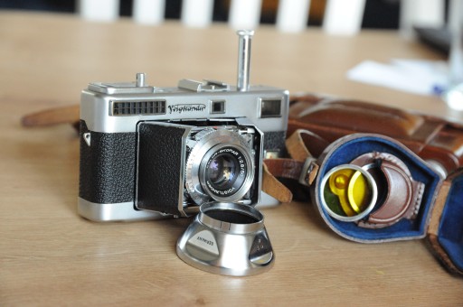 Voigtlander Vitessa- ob.Skopar- sprawny,jak nowy w futerale