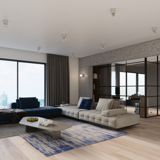 Kinkiet lampa ścienna SALGADO beton tuba loft