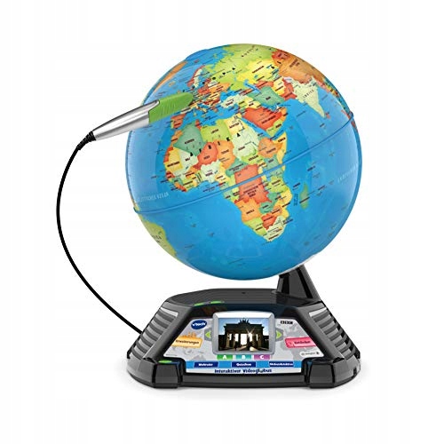 Vtech ИНТЕРАКТИВНЫЙ ГЛОБУС ДЛЯ ДЕТЕЙ, НЕМЕЦКОЕ ОЗЕРО 24СМ