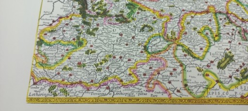 старая карта 60х43