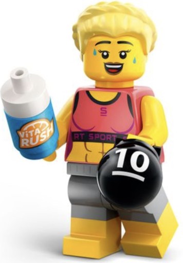 ФИГУРКА LEGO MINIFIGURES SERIES 25 FITNESS FIT INSTRUCTOR FEMALE 71045 7
