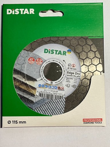 Керамический диск Di-star 115 мм EDGE DRY