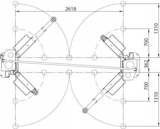 Ravaglioli KPN349WELIK 2-колонный подъемник