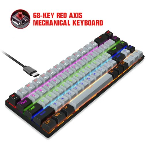 Клавиатура механическая игровая RYRA 68 клавиш Пр