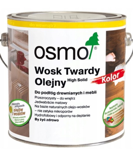 Масло с твердым воском черное OSMO 25л 3075