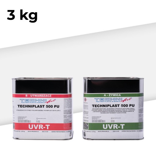 Полиуретановая смола Techniplast 500 PU-UVR T 3кг