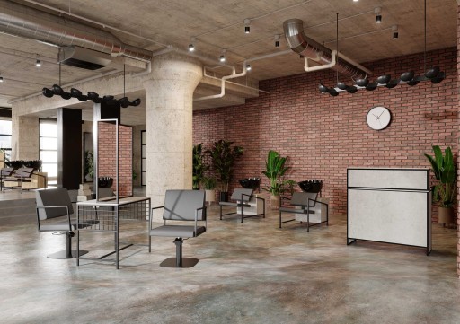 AYALA Fotel fryzjerski hydrauliczny LOFT