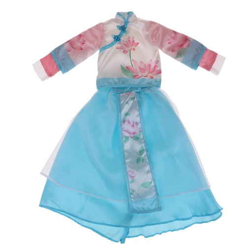 Китайский костюм Платье китайской куклы Cheongsam/3