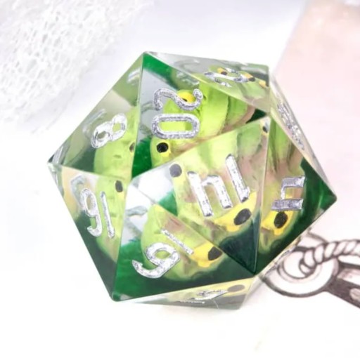 D20 D20 Кости Высококачественные РПГ D&D Кости ручной работы Baldur's Gate MTG